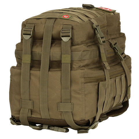 Orca Tactical 34L MOLLE Military Survival Backpack Rucksack Pack, OD GREEN