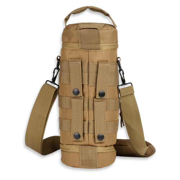 Taktischer MOLLE Trinkflaschenhalter – Wasserabweisend, Verstellbar, Für Rucksack, Gürtel, Outdoor, Camping, Wandern