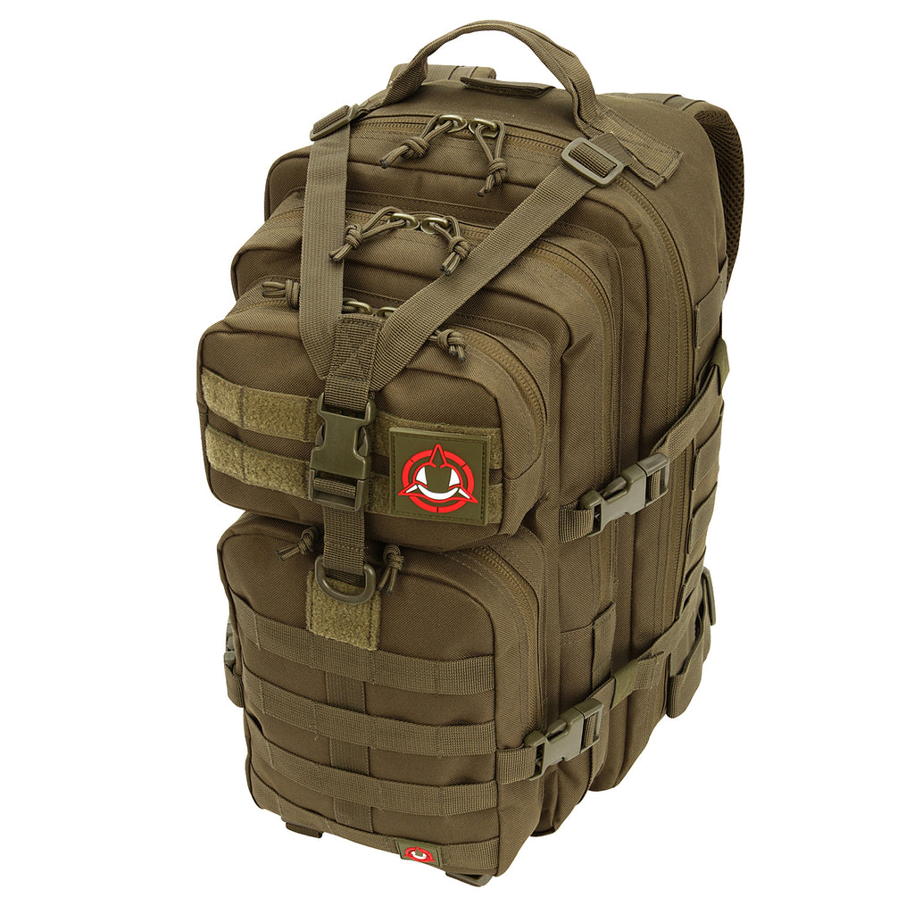 Orca Tactical Military Backpack - Large Military Grade Backpack - Army Inspired Salish 40L - External Molle Mounted 3 Day Survival Bag - Rucksack Pack