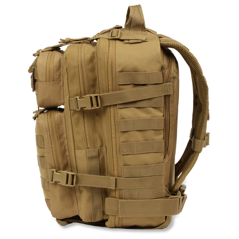 Orca Tactical 34L MOLLE Military Survival Backpack Rucksack Pack, KHAKI