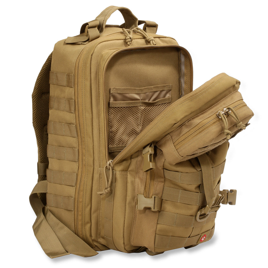 Orca Tactical 40L MOLLE Military Survival Backpack Rucksack Pack