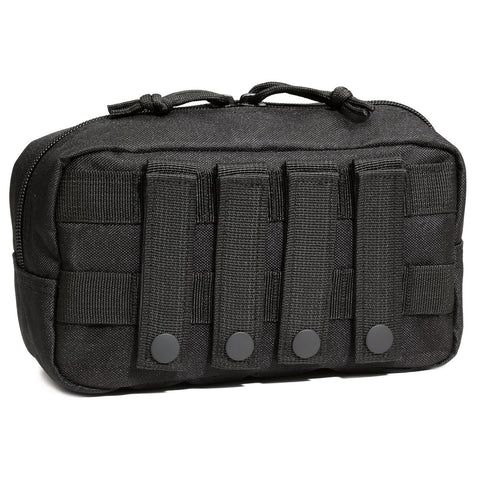 Orca Tactical MOLLE EDC Admin Utility Pouch - BLACK