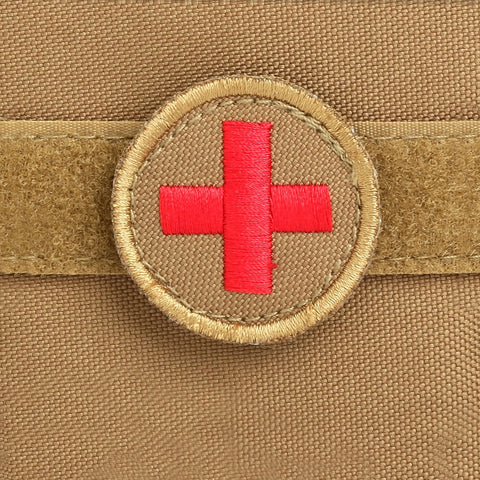 Orca Tactical MOLLE EMT Medical First Aid Pouch - RED