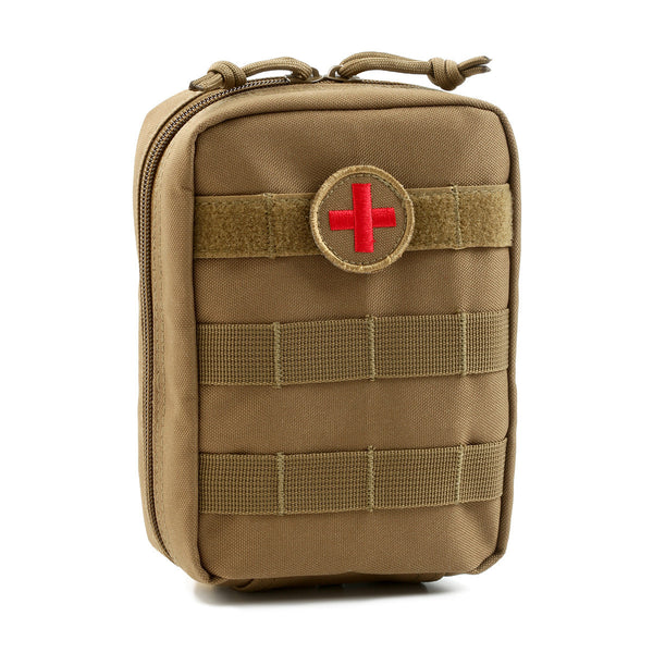 Orca Tactical MOLLE EMT Medical First Aid Pouch - Coyote