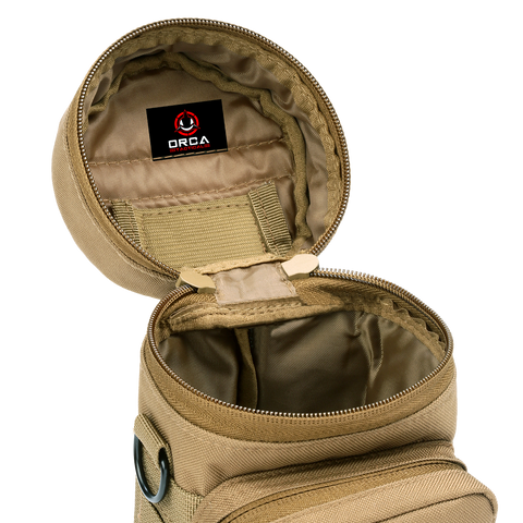 Orca Tactical MOLLE H2O Water Bottle Pouch - Multicam