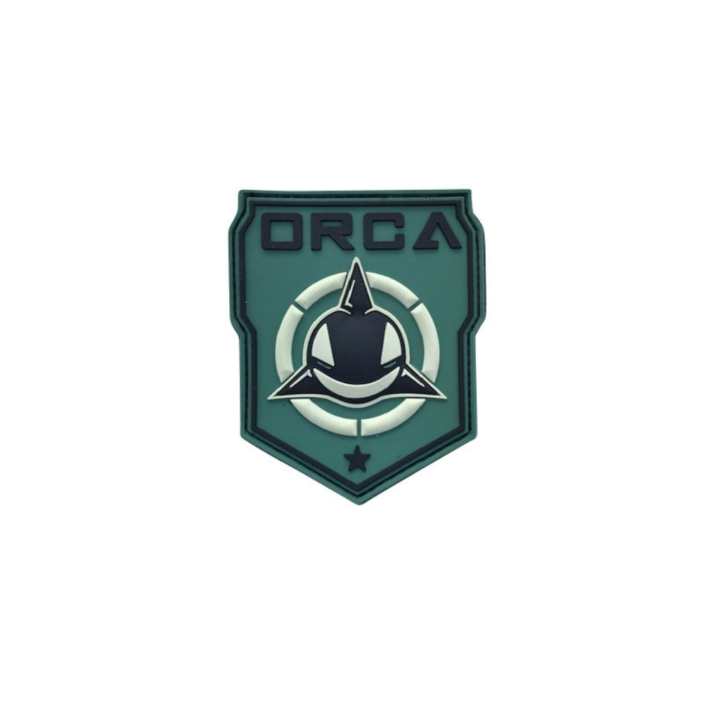 Orca Tactical Military Morale Patches PVC Hook and Loop (Orca Badge - 2.5 x 3 in)