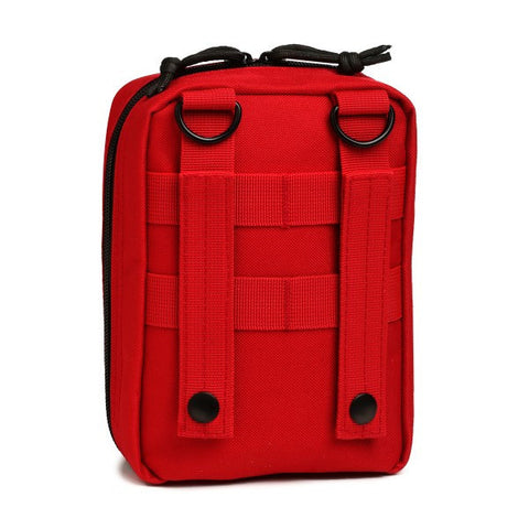 Orca Tactical MOLLE EMT Medical First Aid Pouch - RED