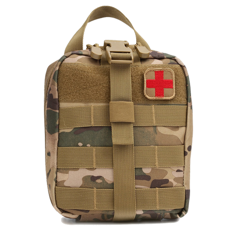 Orca Tactical MOLLE Rip-Away EMT Medical First Aid Pouch - MULTICAM