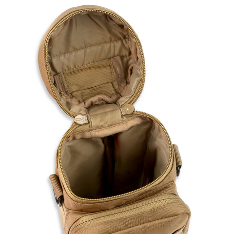 Orca Tactical MOLLE H2O Water Bottle Pouch - Coyote